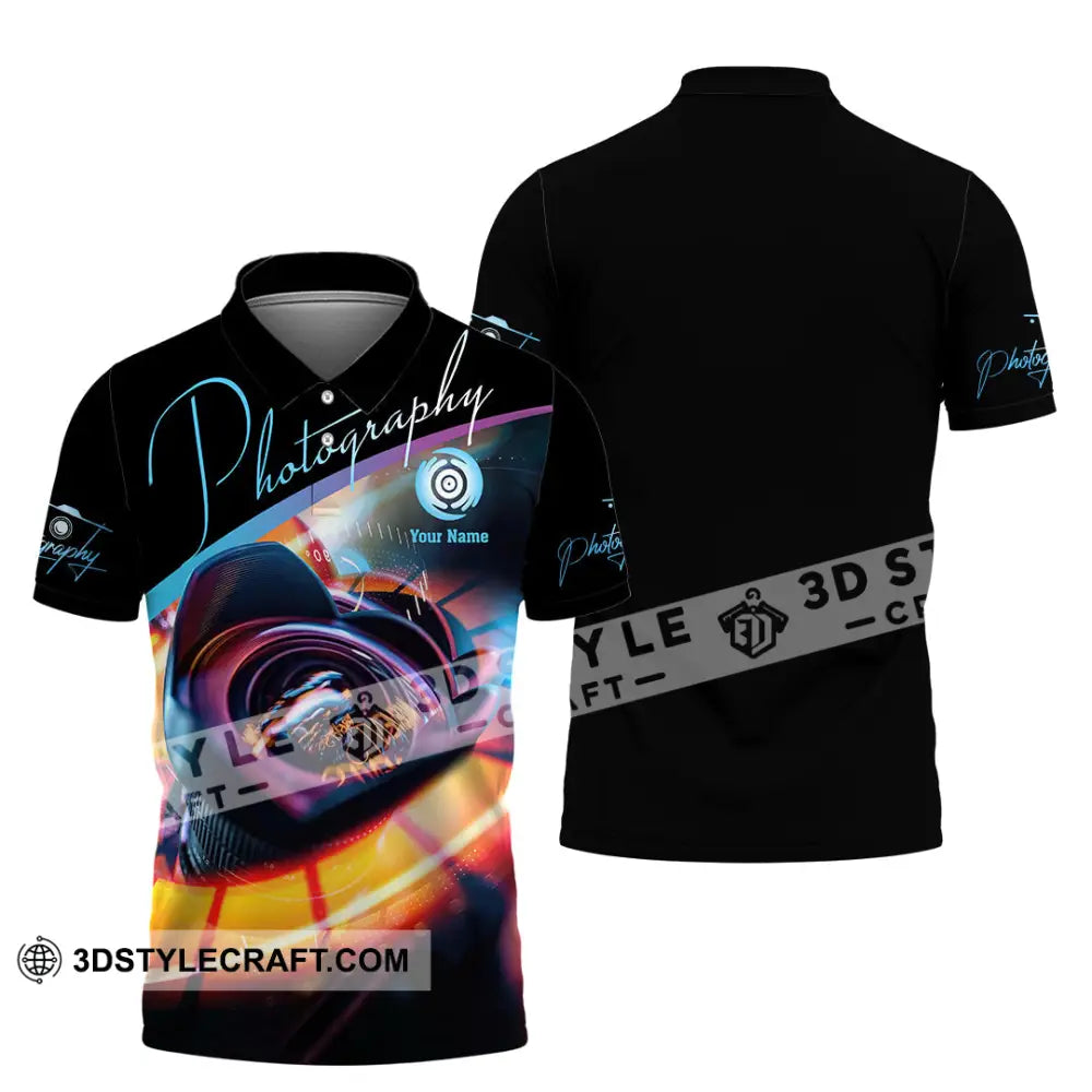 Unisex Shirt - Custom Photography 3D Shirt Polo Shirt / S T-shirt