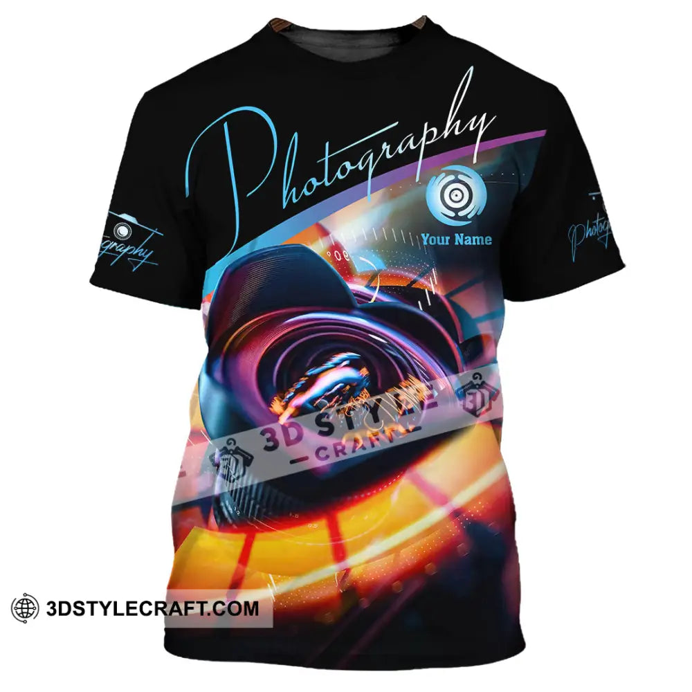 Unisex Shirt - Custom Photography 3D Shirt T-Shirt / S T-shirt