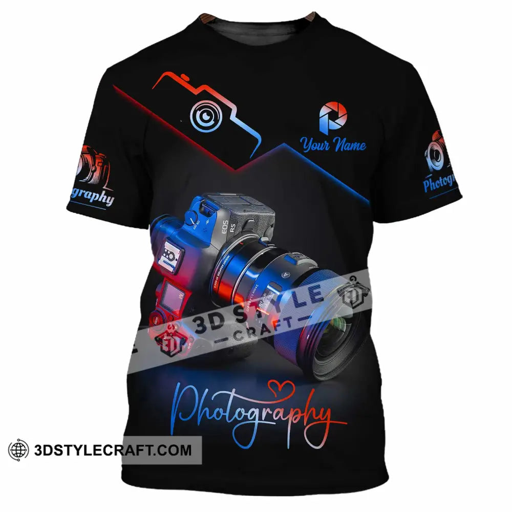 Unisex Shirt - Custom Photography 3D Shirt T-Shirt / S T-shirt