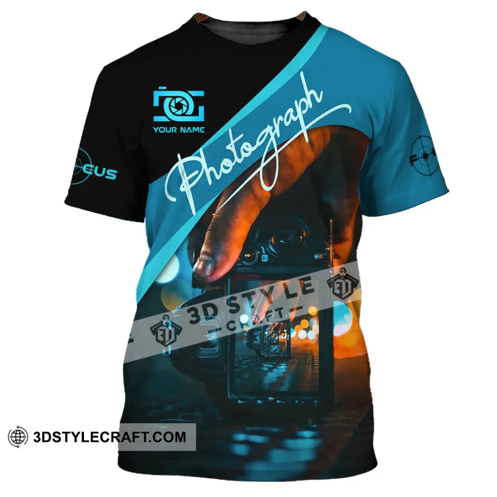 Unisex Shirt - Custom Photography 3D Shirt T-Shirt / S T-shirt