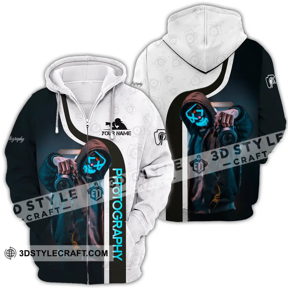 Unisex Shirt - Custom Photography 3D Shirt Zipper Hoodie / S T-shirt