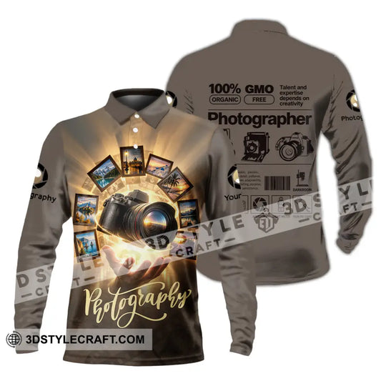 Unisex Shirt - Custom Photography Shirt style option 3