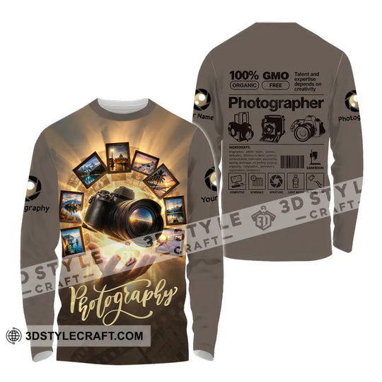 Unisex Shirt - Custom Photography Shirt style option 4