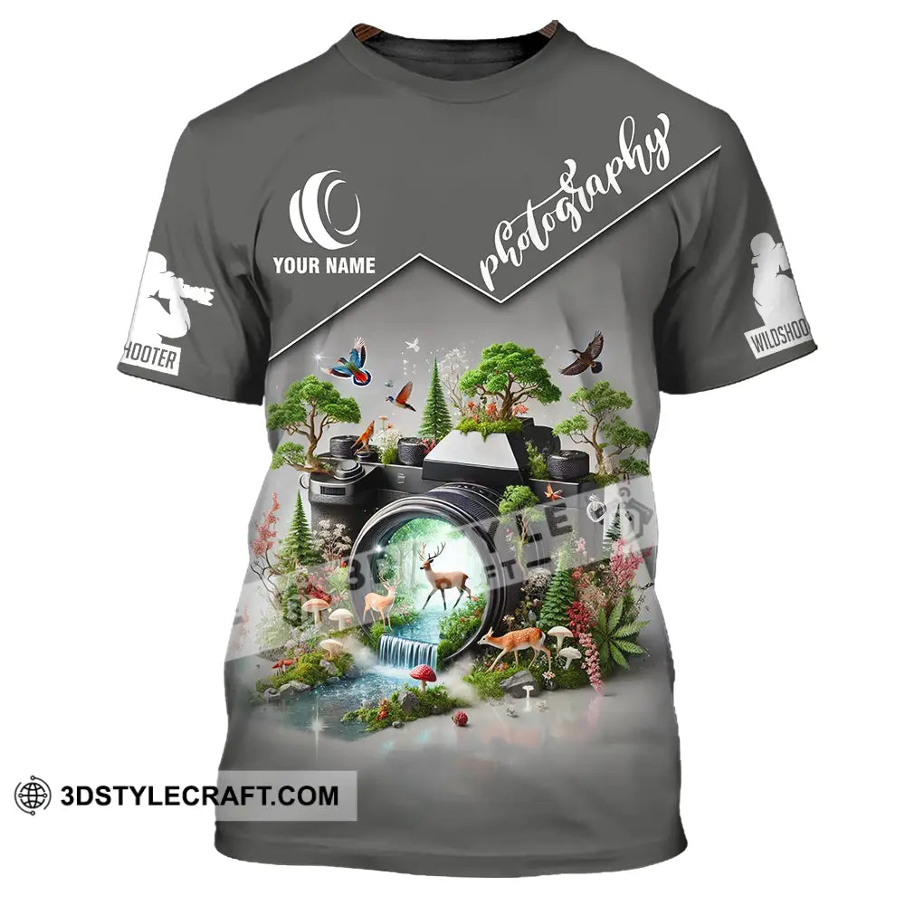 Unisex Shirt - Custom Photography Lover Shirt T-Shirt / S T-shirt
