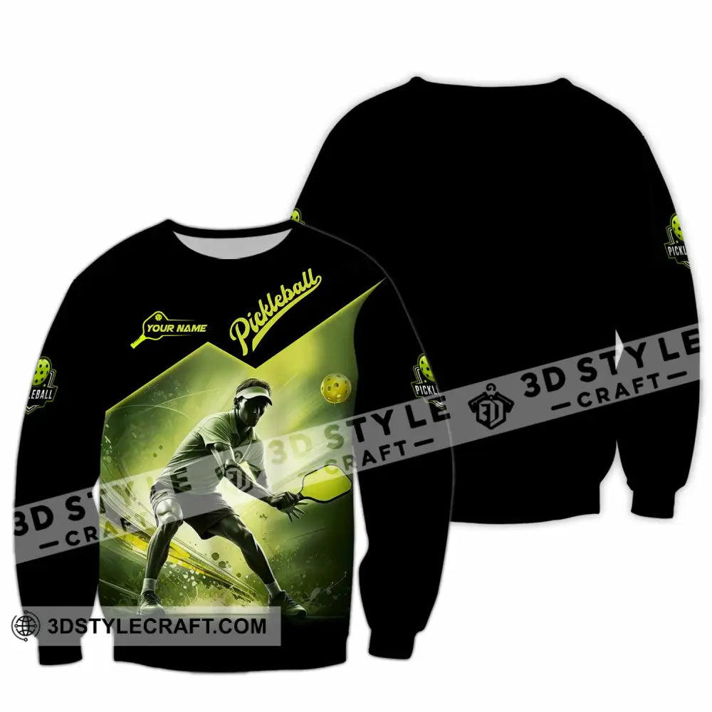 Unisex Shirt - Custom Pickleball 3D Shirt Long Sleeve / S T-shirt