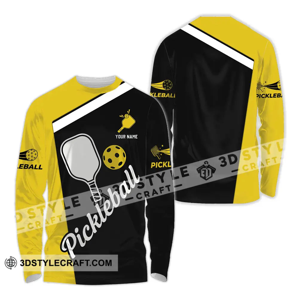 Unisex Shirt - Custom Pickleball Shirt Long Sleeve Shirt / S T-shirt