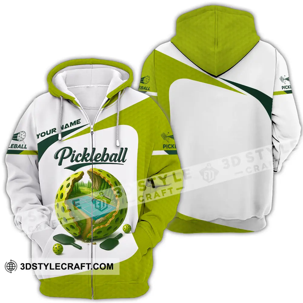 Unisex Shirt - Custom Pickleball Shirt Zipper Hoodie / S T-shirt