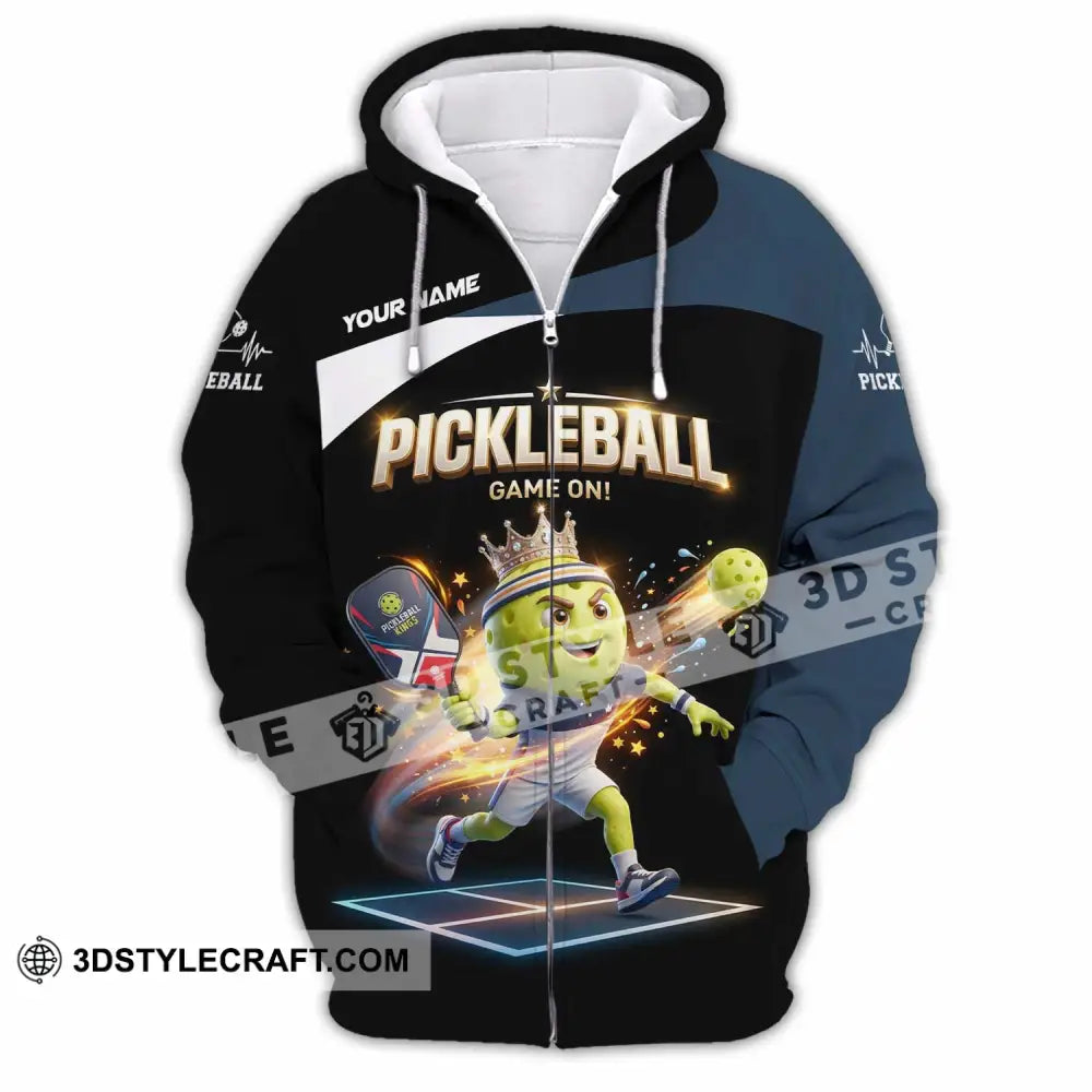 Unisex Shirt - Custom Pickleball Shirt - Zipper Hoodie / S - T-shirt