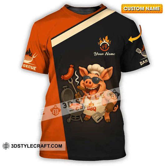 Unisex Shirt - Custom Pig Barbecue Shirt T-shirt