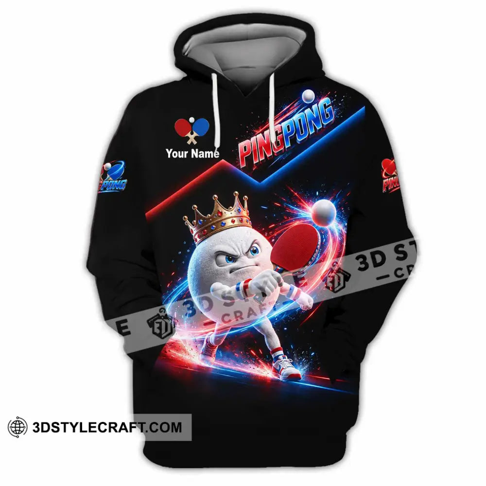 Unisex Shirt - Custom Ping Pong Shirt - Hoodie / S - T-shirt