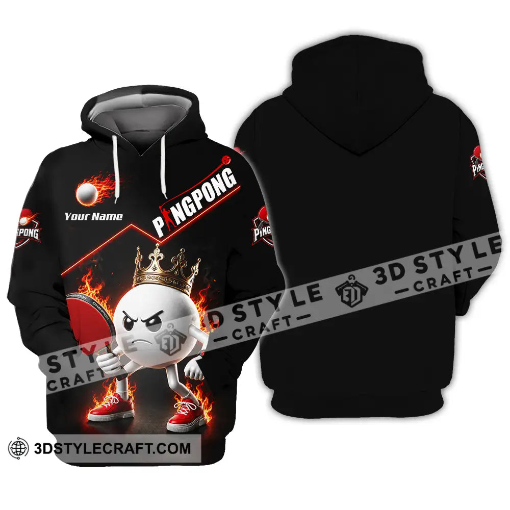 Unisex Shirt - Custom Ping Pong Shirt - Hoodie / S - T-shirt