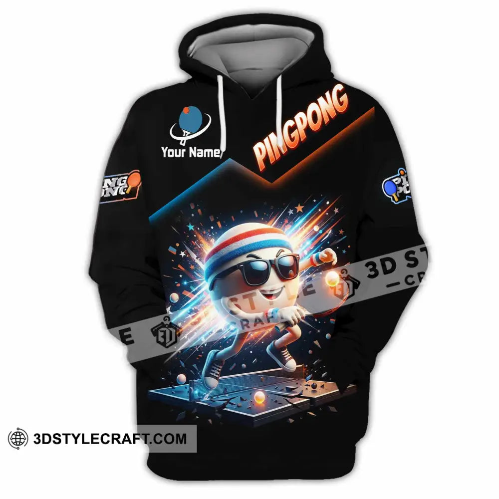 Unisex Shirt - Custom Ping Pong Shirt - Hoodie / S - T-shirt
