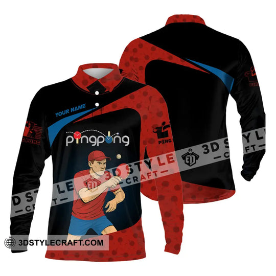 Unisex Shirt - Custom Ping Pong Shirt style option 3