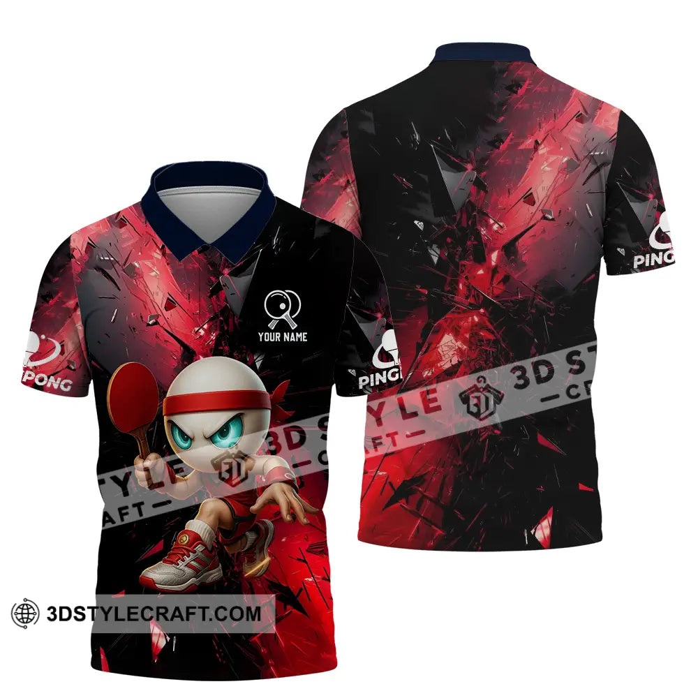 Unisex Shirt - Custom Ping Pong Shirt Polo Shirt / S T-shirt