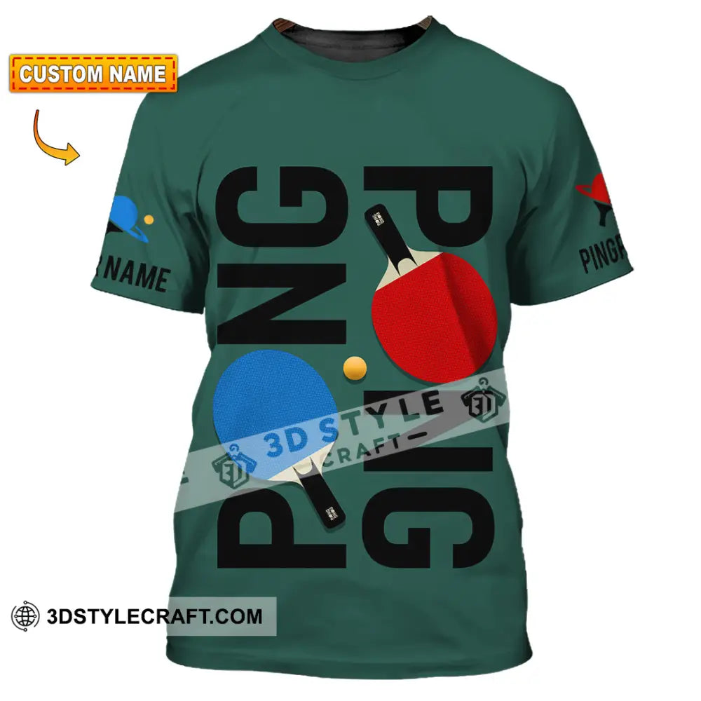 Unisex Shirt - Custom Ping Pong Shirt T-shirt