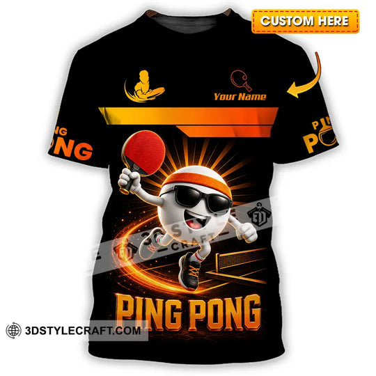 Unisex Shirt - Custom Ping Pong Shirt style option 1
