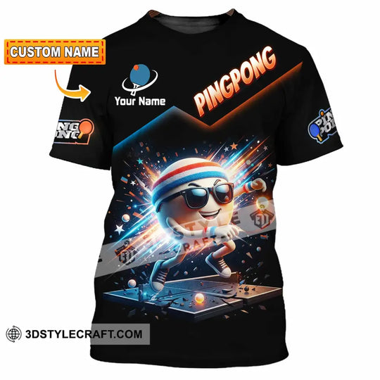 Unisex Shirt - Custom Ping Pong Shirt style option 1