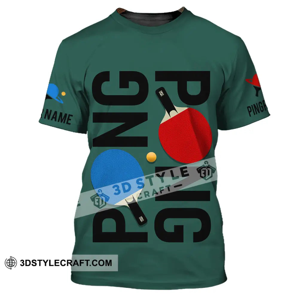 Unisex Shirt - Custom Ping Pong Shirt T-Shirt / S T-shirt