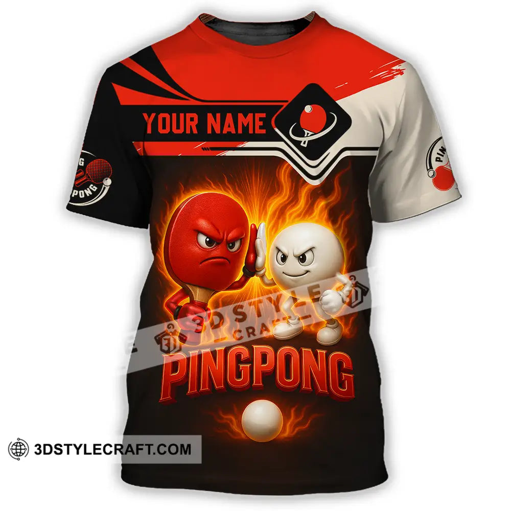 Unisex Shirt - Custom Ping Pong Shirt T-Shirt / S T-shirt