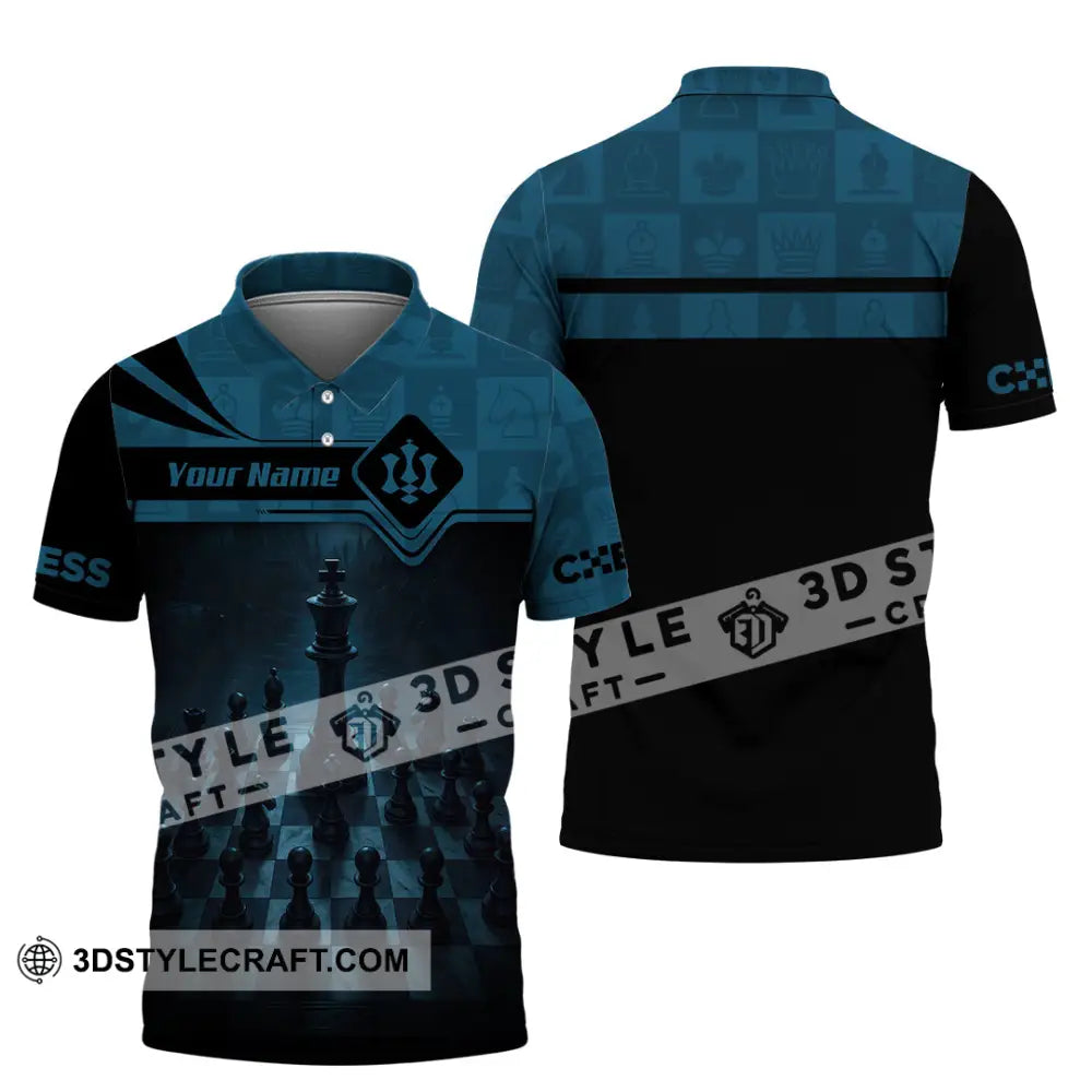 Unisex Shirt - Custom Playing Chess Shirt Polo Shirt / S T-shirt