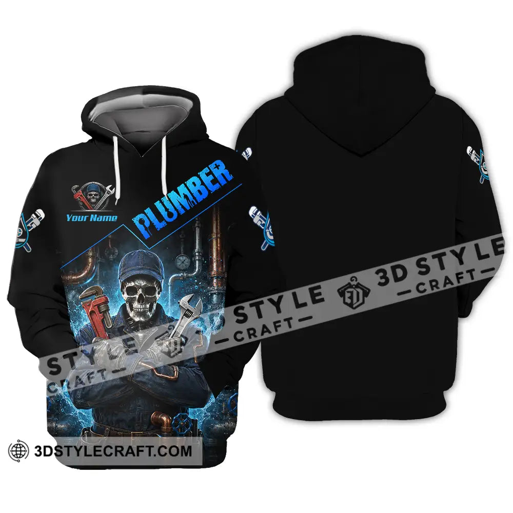 Unisex Shirt - Custom Plumber Shirt - Hoodie / S - T-shirt