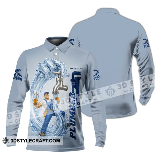 Unisex Shirt - Custom Plumber Shirt style option 4