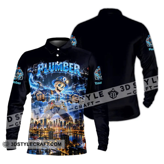 Unisex Shirt - Custom Plumber Shirt style option 4