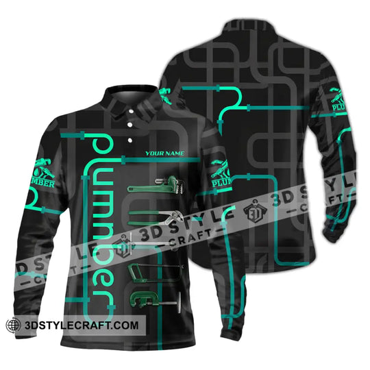 Unisex Shirt - Custom Plumber Shirt style option 4