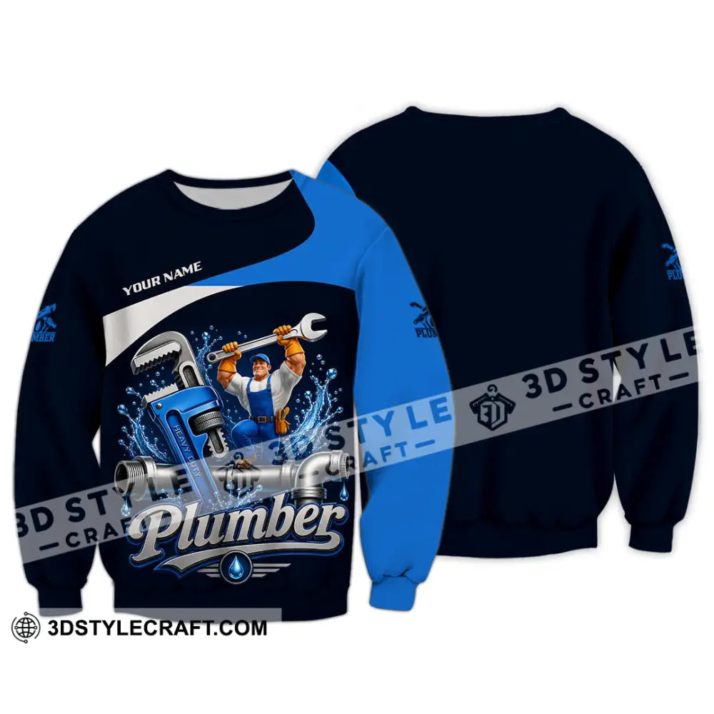 Unisex Shirt - Custom Plumber Shirt - Long Sleeve / S - T-shirt