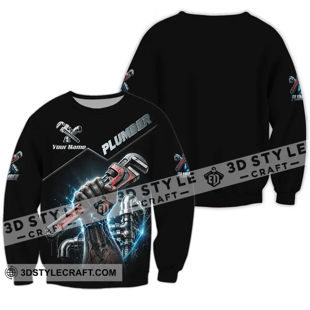 Unisex Shirt - Custom Plumber Shirt - Long Sleeve / S - T-shirt