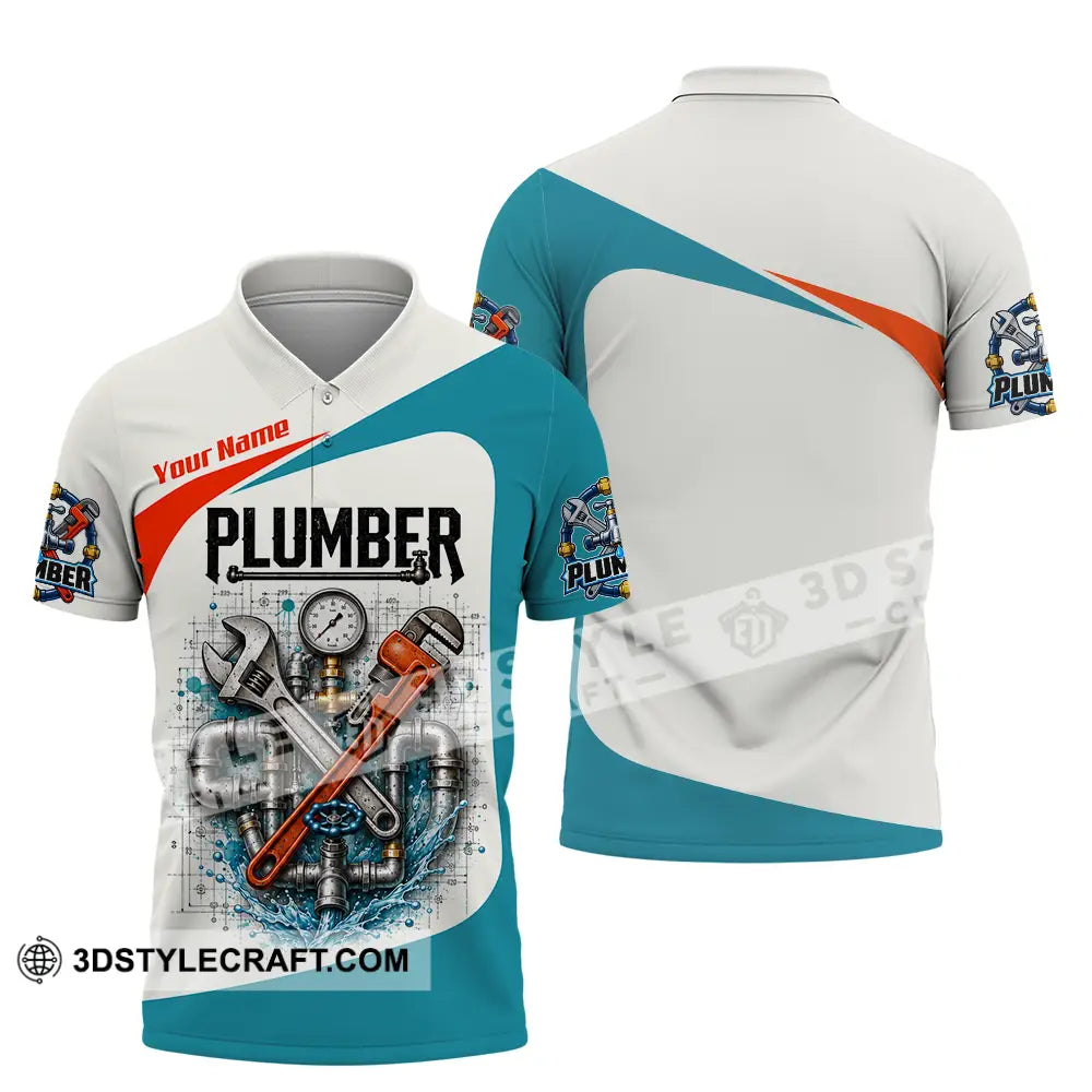 Unisex Shirt - Custom Plumber Shirt - Polo Shirt / S - T-shirt