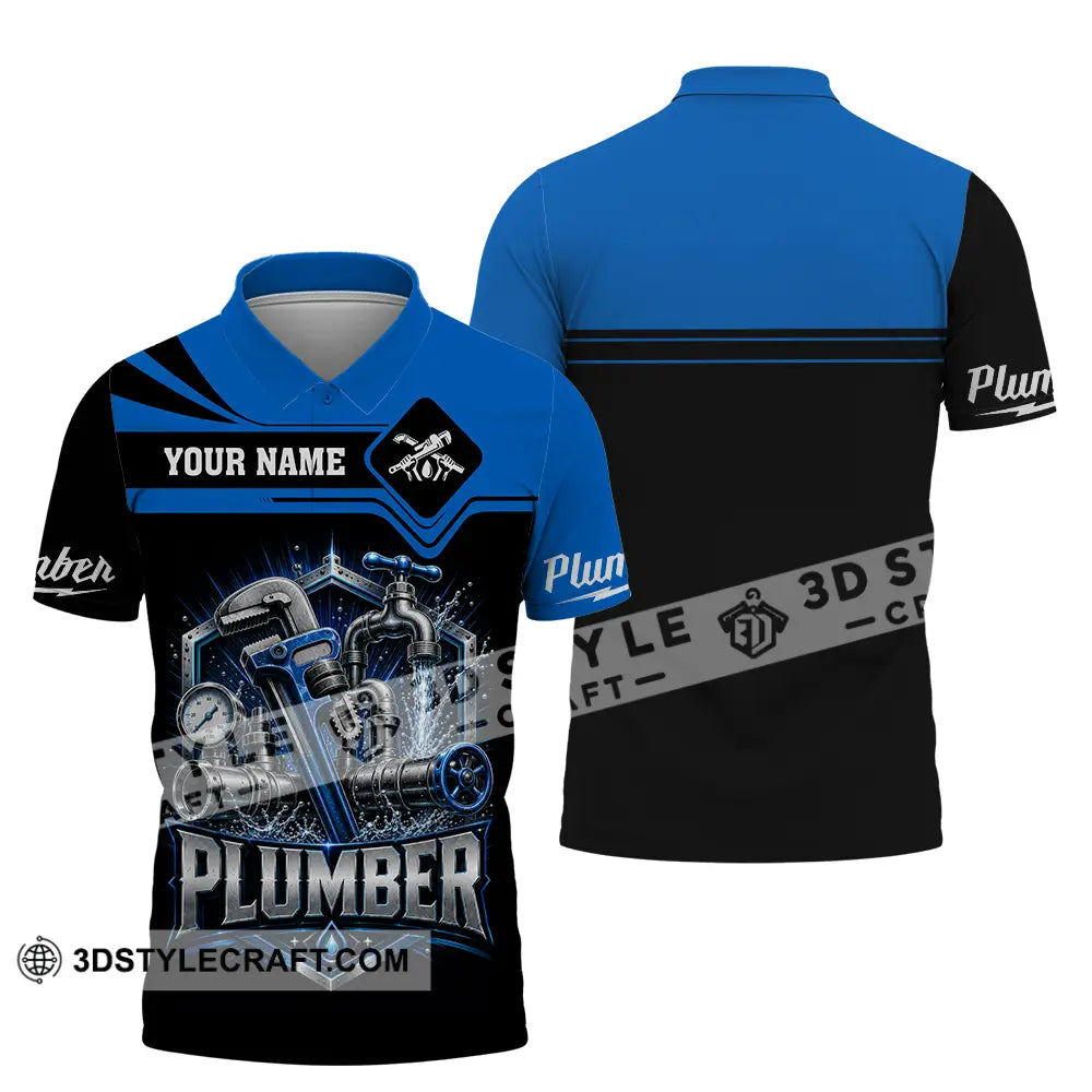 Unisex Shirt - Custom Plumber Shirt - Polo Shirt / S - T-shirt