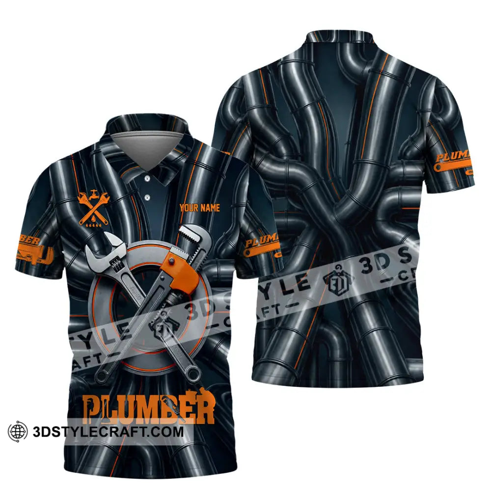 Unisex Shirt - Custom Plumber Shirt - Polo Shirt / S - T-shirt