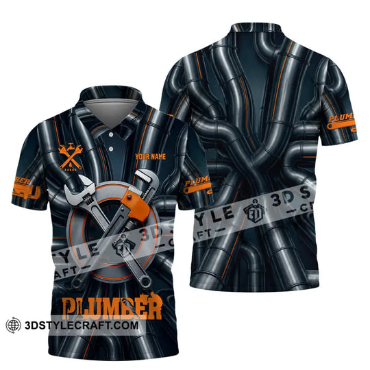 Unisex Shirt - Custom Plumber Shirt style option 3