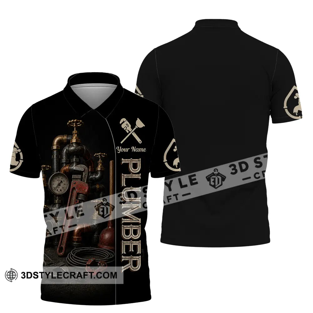 Unisex Shirt - Custom Plumber Shirt - Polo Shirt / S - T-shirt