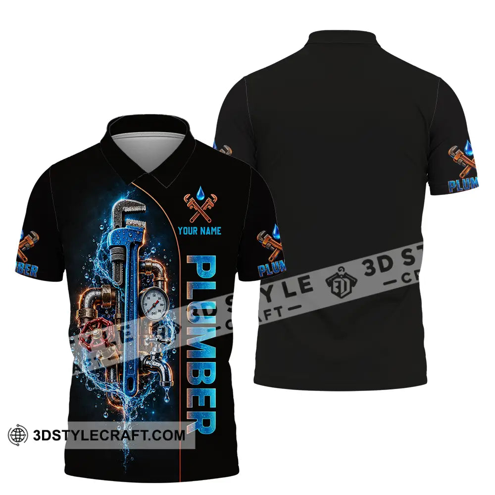 Unisex Shirt - Custom Plumber Shirt - Polo Shirt / S - T-shirt