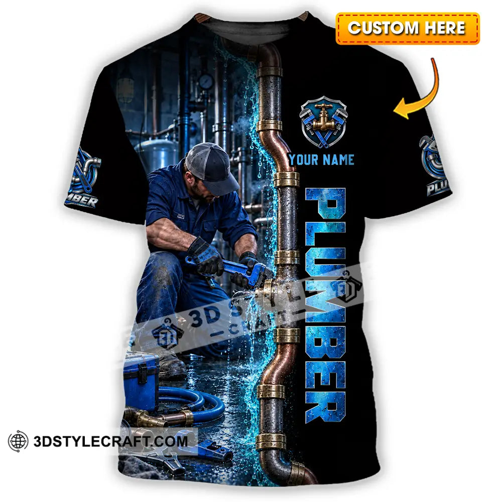 Unisex Shirt - Custom Plumber Shirt - T-shirt