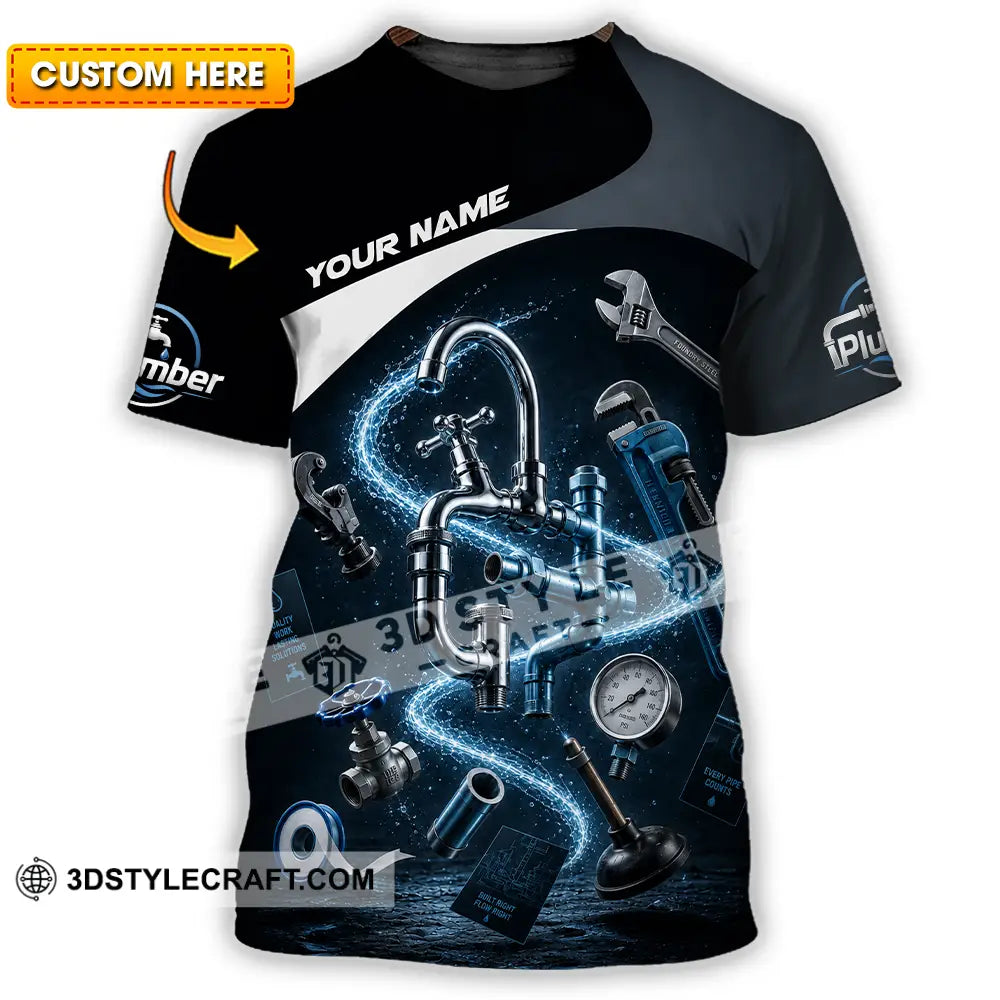 Unisex Shirt - Custom Plumber Shirt - T-shirt
