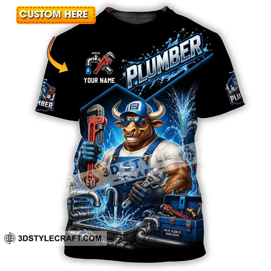 Unisex Shirt - Custom Plumber Shirt - T-shirt
