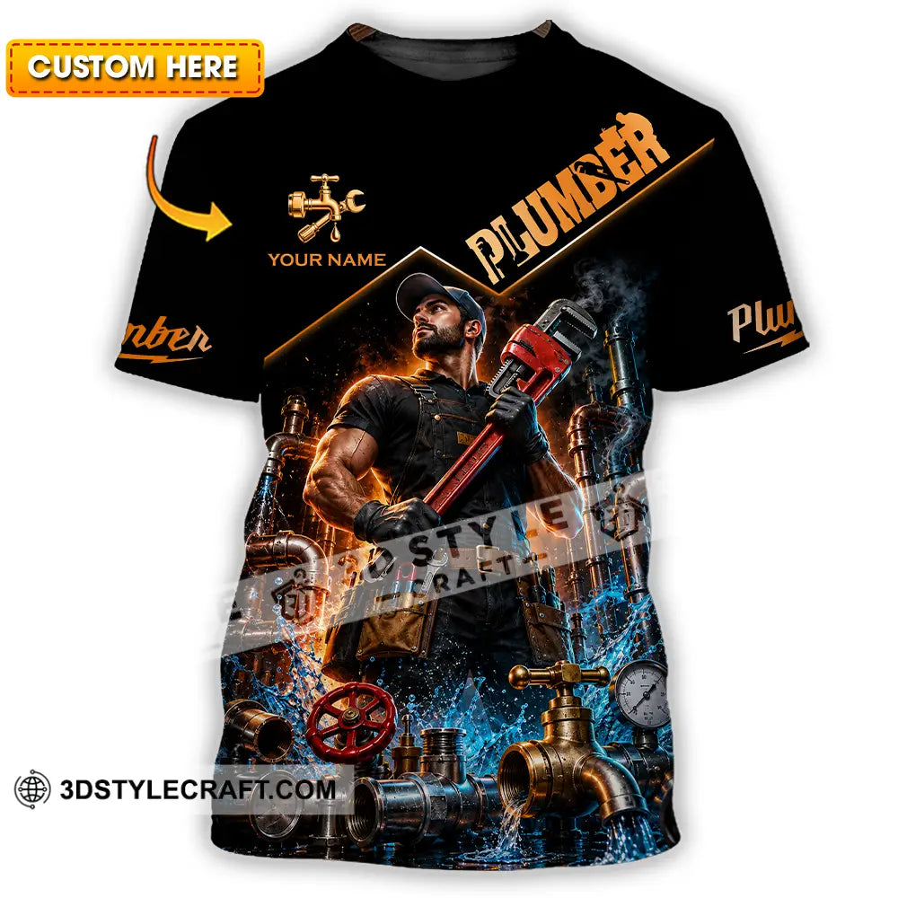 Unisex Shirt - Custom Plumber Shirt - T-shirt