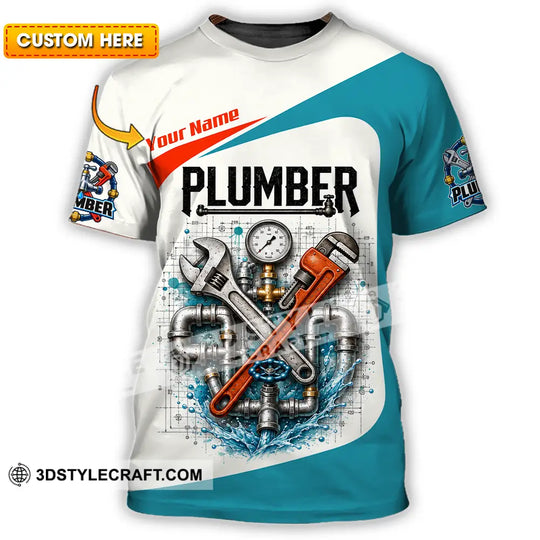Unisex Shirt - Custom Plumber Shirt style option 1