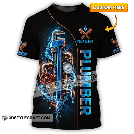 Unisex Shirt - Custom Plumber Shirt style option 1