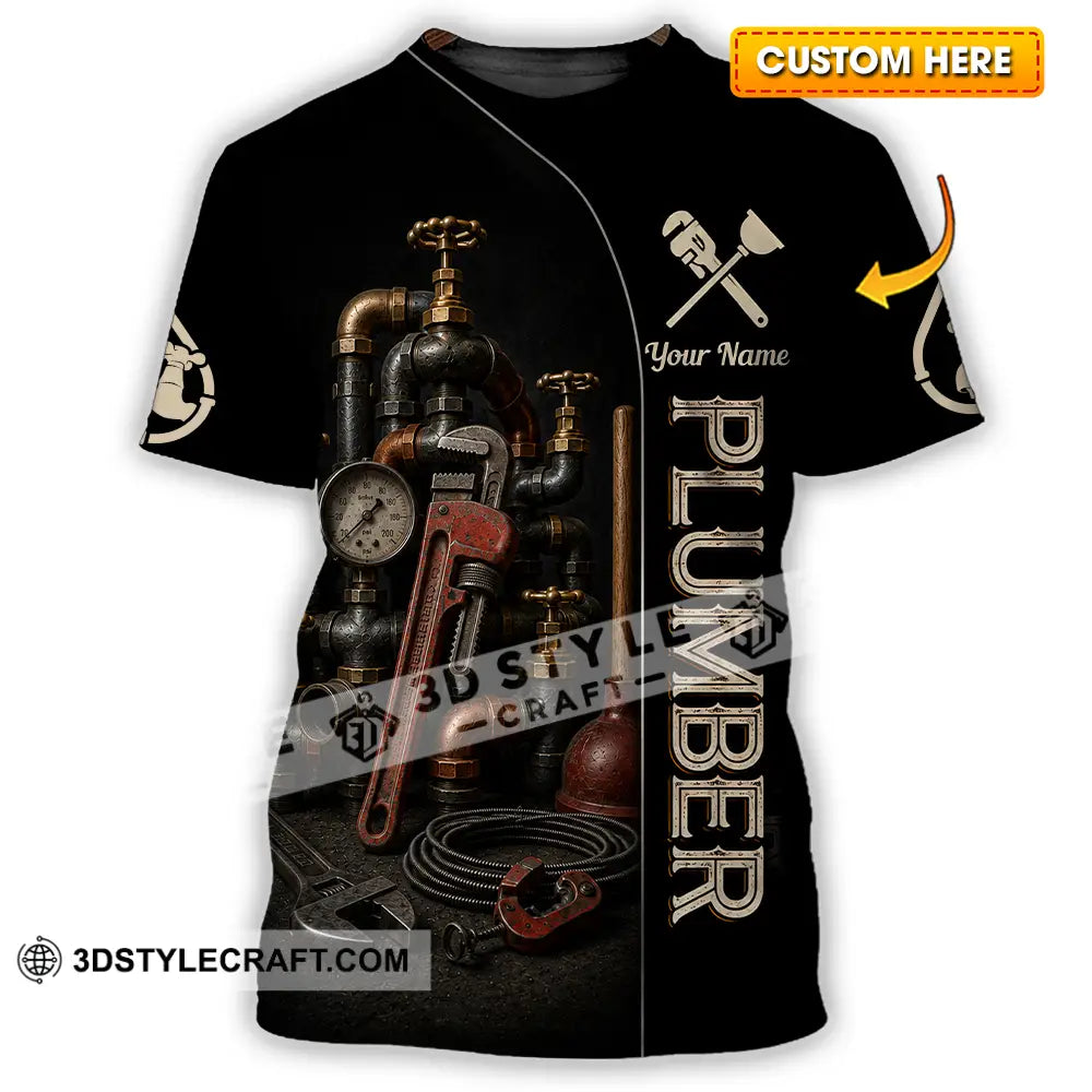 Unisex Shirt - Custom Plumber Shirt - T-shirt