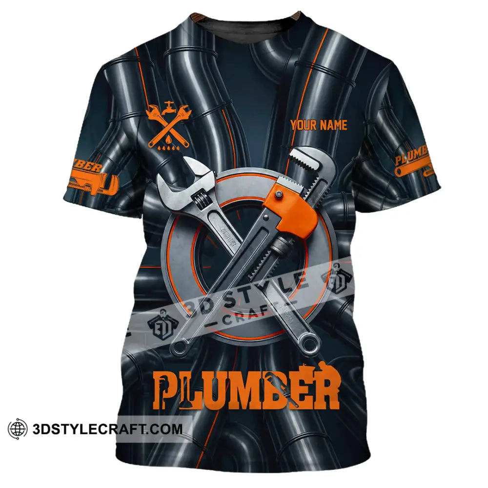 Unisex Shirt - Custom Plumber Shirt - T-Shirt / S - T-shirt
