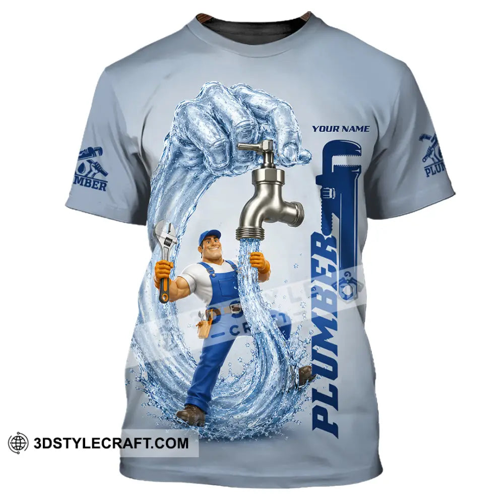 Unisex Shirt - Custom Plumber Shirt - T-Shirt / S - T-shirt