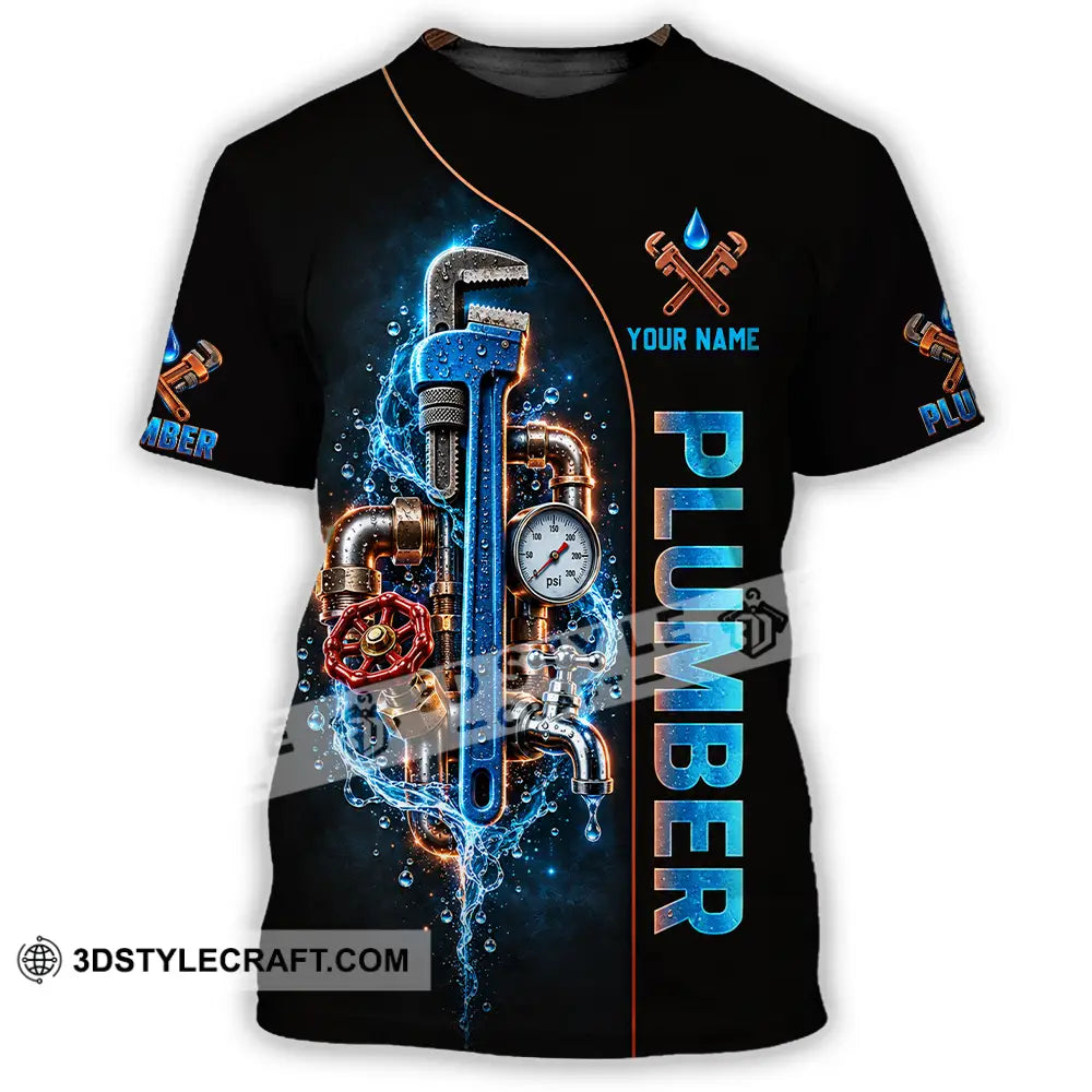 Unisex Shirt - Custom Plumber Shirt - T-Shirt / S - T-shirt