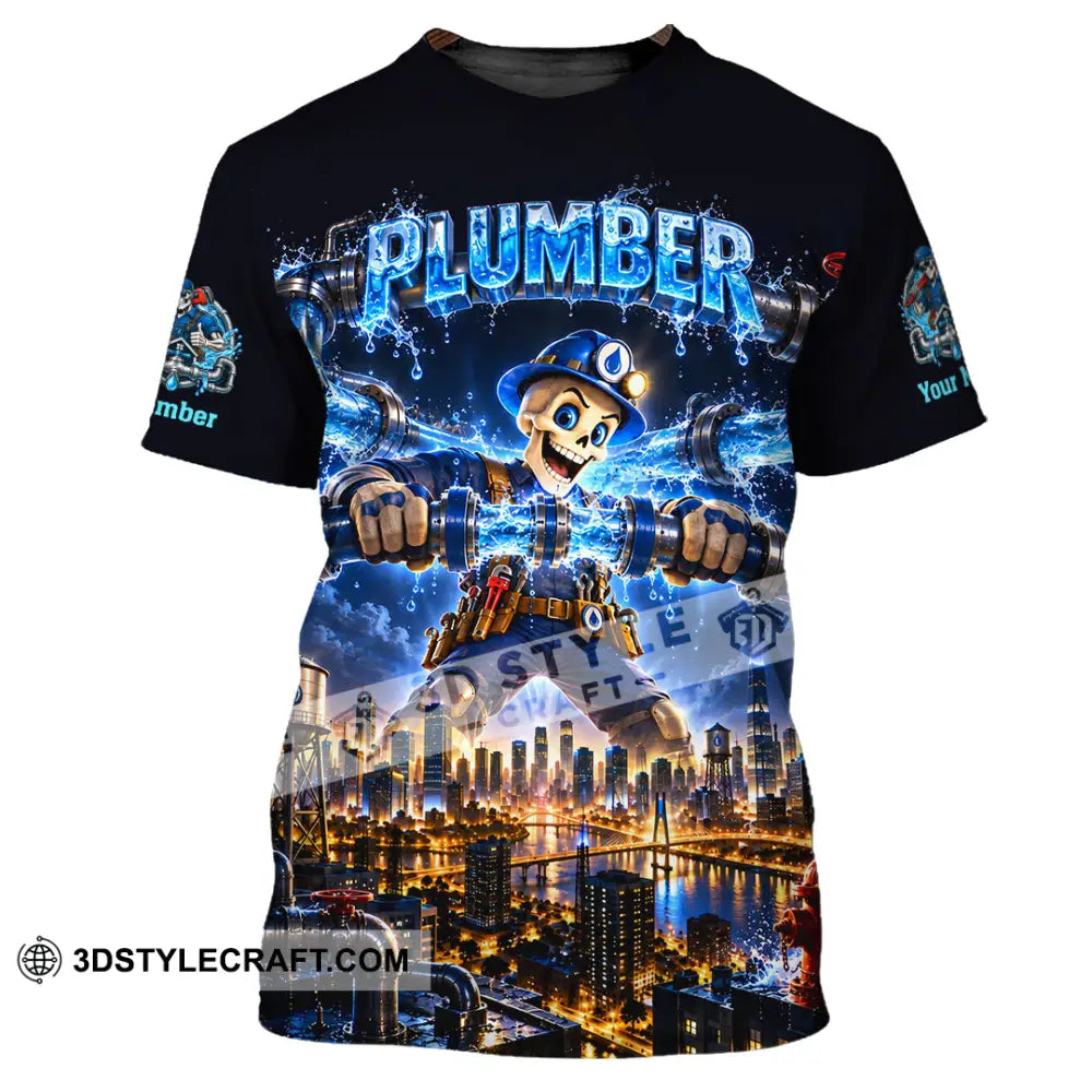 Unisex Shirt - Custom Plumber Shirt - T-Shirt / S - T-shirt