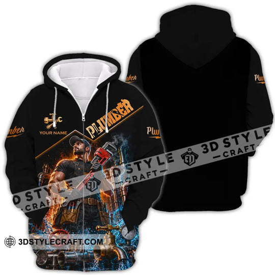 Unisex Shirt - Custom Plumber Shirt style option 4