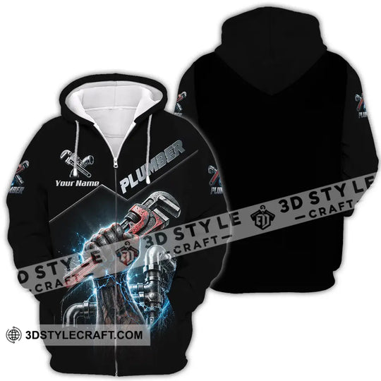Unisex Shirt - Custom Plumber Shirt style option 4