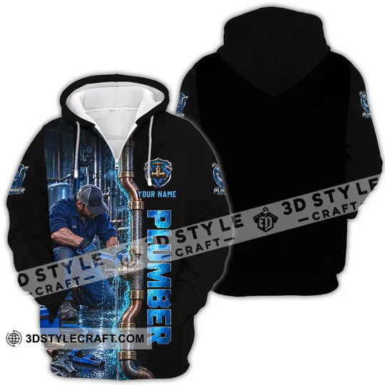 Unisex Shirt - Custom Plumber Shirt style option 4